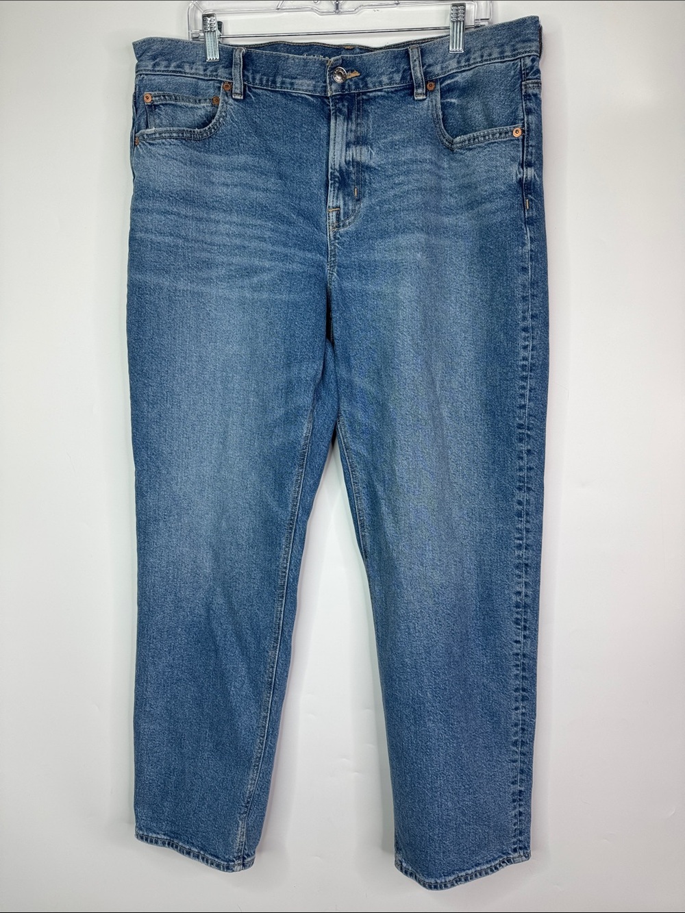 American Eagle Stretch High Rise Straight Jeans Size 16